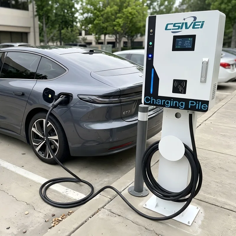 Single-Gun Standing DC Charging Station